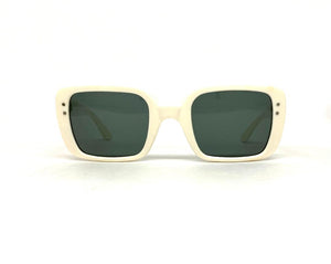 Vintage French White Sunglass
