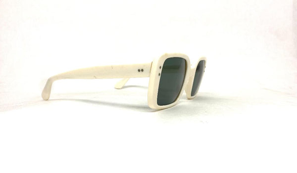 Vintage French White Sunglass